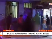 Trujillo: balacera deja dos heridos en Santa Isabel