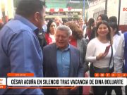 La Libertad: César Acuña marca distancia tras vacancia de Dina Boluarte