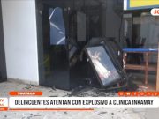 Trujillo: explosivo detona frente a clínica Inkamay