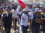 La Libertad: detienen a alcalde de Pataz durante marcha de sacrificio