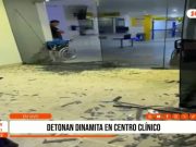 Trujillo: explota dinamita en clínica del distrito El Porvenir