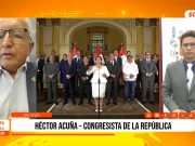 Nacional: Héctor Acuña se pronuncia tras vacancia de Dina Boluarte y toma de mando de José Jerí