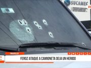 Trujillo: ataque a camioneta deja un herido