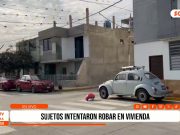 Chiclayo: vecinos frustran intento de robo en vivienda