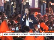Trujillo: Keiko Fujimori anuncia su candidatura presidencial 2026