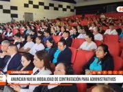 Chiclayo: anuncian nueva modalidad de contratación para administrativos