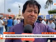 Trujillo: trabajadores ediles exigen aprobación de presupuesto