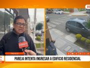 Trujillo: captan a sospechosos intentando ingresar a edificio residencial en El Golf