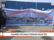 Salaverry: Pescadores artesanales rechazan veda de pota
