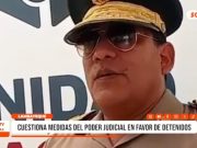 Chiclayo: jefe policial cuestiona medidas del Poder Judicial en favor de detenidos