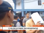 Lima: caen 12 policías en operativo contra banda Los Piratas