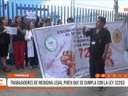 Trujillo: trabajadores de Medicina Legal exigen cumplir ley 32263