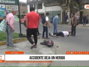 Trujillo: accidente de tránsito deja a dos personas heridas en La Esperanza