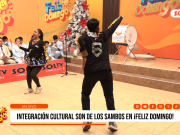 💃❤️ Integración Cultural Son de los Sambos deslumbró con “Al son del corazón” en Feliz Domingo