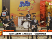 🎸La Banda de Rock del Seminario sacudió el escenario con pura energía en Feliz Domingo🔥