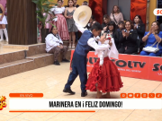 Valentina, acompañada por Arqueros, encantó al público con una presentación llena de emoción en Feliz Domingo
