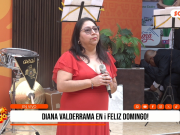 Diana Valderrama interpreta “La Gata Bajo la Lluvia” en Feliz Domingo
