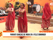 Parvati Danzas de India presentó Mix Bollywood en Feliz Domingo