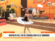 Elegancia en escena: Presentación de Ballet emociona en Feliz Domingo