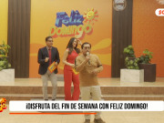 🎶 César Varas puso a bailar al público con su “Mix Pueblo Joven” en Feliz Domingo