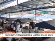Chiclayo: comerciantes exigen aleros en mercado Modelo