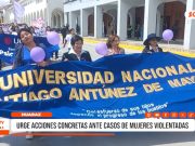 Huaraz: urgen acciones reales ante violencia contra la mujer