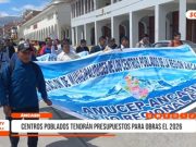 Áncash: centros poblados tendrán presupuestos para obras el 2026