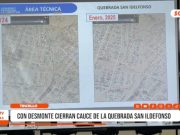 La Libertad: desmonte bloquea cauce de quebrada San Ildefonso