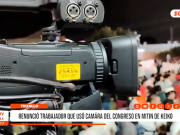 Trujillo: renunció trabajador que usó cámara del Congreso en mitin de Keiko Fujimori