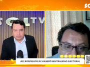 «Rospigliosi sería censurado de consentirse la resolución del JEE. No fue neutral y favoreció con cámara del Congreso a mitin de Fuerza Popular»: Tomás Alva Villa, especialista en derecho electoral
