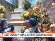 Huaraz: familias honran a sus difuntos con fe y unión
