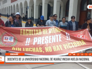 Huaraz: docentes universitarios inician huelga nacional indefinida