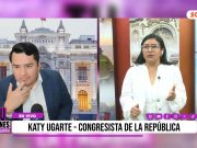 «He sido vilmente difamada, no soy autora de recortes de sueldos a trabajadores. La Fiscalía lo ha dicho»: Katy Ugarte, congresista de la República.
