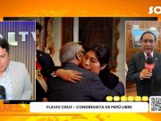 “Si no estuviera la mamá (de Cerrón) en la fórmula presidencial, nadie se daría cuenta de Perú Libre. Las bases la elegimos como candidata”: Flavio Cruz, congresista y candidato a vicepresidente por Perú Libre