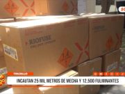 Laredo: incautan mecha y fulminantes en peaje Menocucho