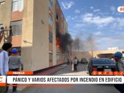 Trujillo: incendio en edificio dejó varios afectados por humo