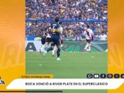 Deportes: Boca venció a River en el Superclásico argentino y aseguró su pase a la Libertadores