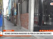 Trujillo: vecinos invaden vía pública en Palermo
