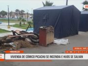 Víctor Larco: Incendio destruye vivienda de conocido comediante