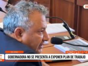 La Libertad: gobernadora no expone plan de trabajo ante consejo