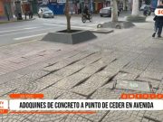 Chiclayo: adoquines ceden y generan riesgo en avenida Balta