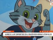 Trujillo: estudiantes UNT pintaron mural en homenaje a Vallejo