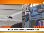 Trujillo: balean minivan en la avenida América Oeste
