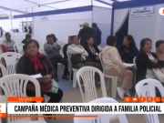 Trujillo: campaña médica gratuita para la familia policial