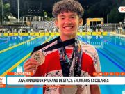 Deportes: joven nadador Carlos Díaz brilla en Juegos Escolares