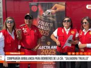 Trujillo: bomberos recibirán nueva ambulancia gracias a colecta