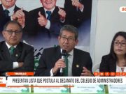 La Libertad: Otoniel León lidera lista para decanato