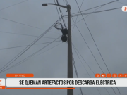Trujillo: se queman artefactos por descarga eléctrica