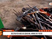 Lima: destruyen armas de fuego incautadas por SUCAMEC