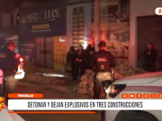 Trujillo: explosivos sacuden construcciones en El Recreo